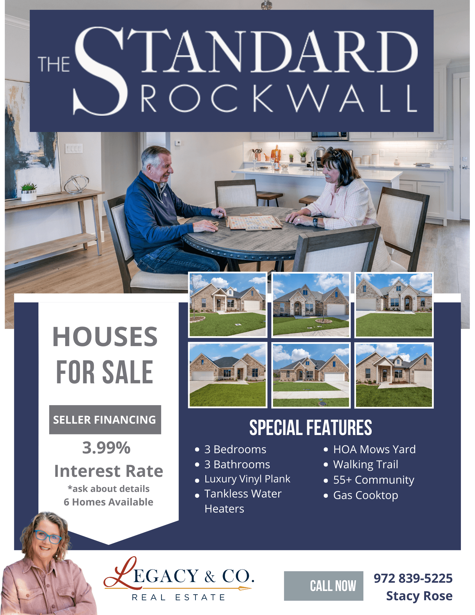 rockwall homes for sale county downtown 55 plus 55+ age restricted retirement community ladera living retire